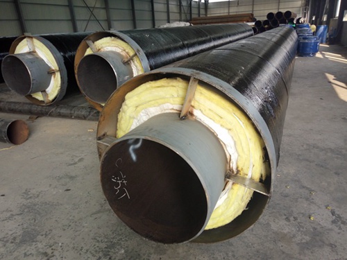 钢套钢直埋蒸汽保温管