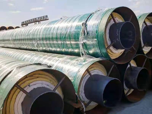 钢套钢热力直埋式保温管