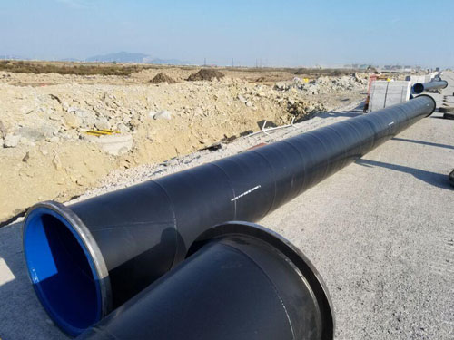 大口径涂塑钢管双密封焊接